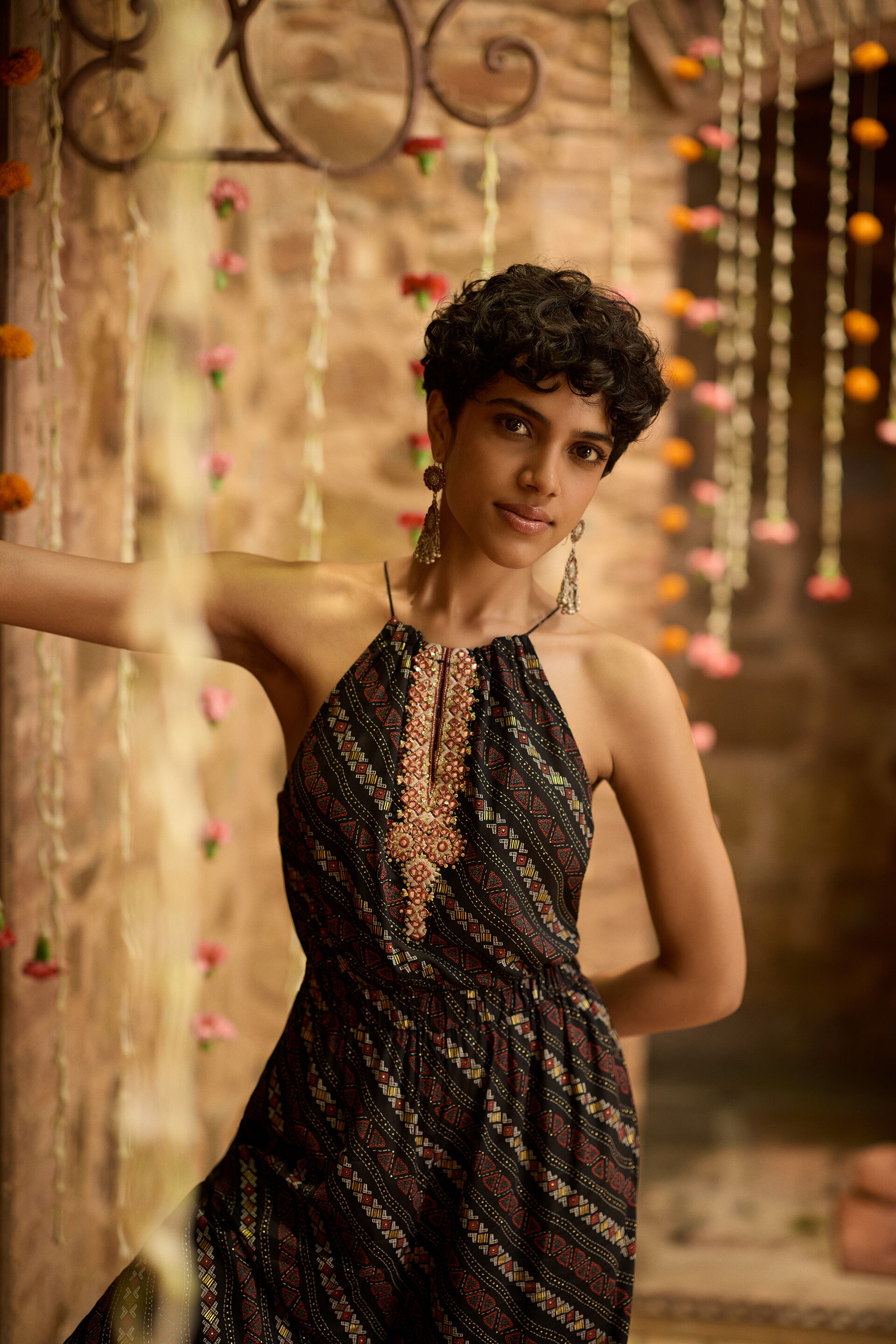 The Mirza Jumpsuit, Black, image 2